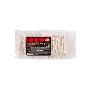 식자재왕 순살등심돈까스 (180gx15) 2.7kg