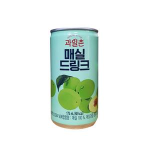 과일촌 매실 드링크 175mlx30캔x2박스 미니캔음료