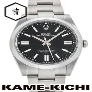 롤렉스 오이스터 퍼페추얼 41 Ref.124300 신품 브라이트 블랙 (ROLEX Oyster Perpetual 41)