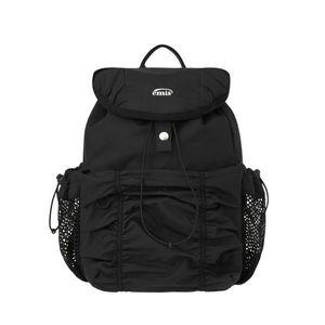 EMIS SHIRRING BACKPACK-BLACK