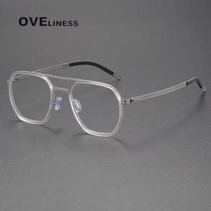 티타늄안경테 2013 순수 티타늄 전체 Gafas 안경테, 사각 남성용 광학 안경, , 처