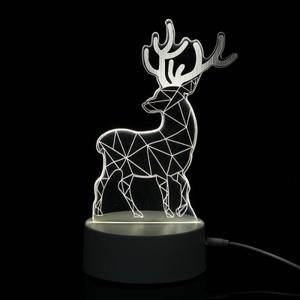 LED USB 수면등(사슴) 조명 인테리어 예쁜방 무드등