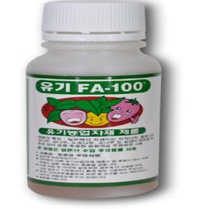 유기 FA100 100ml 식물영양제 고추 수확량증대 벼 도복방지 미질향상 수량증대