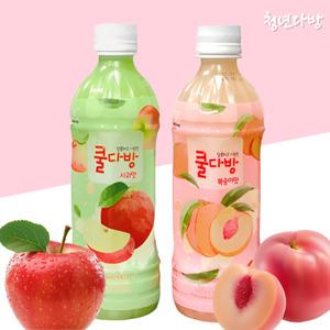 달콤하고 시원한 쿨다방 복숭아 사과맛 20개입