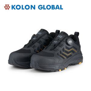 코오롱글로벌안전화 KS-401D 블랙 다이얼 (4인치)신발 운동화 작업자 작업화 검정화