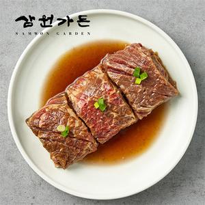 삼원가든 전통양념갈비 500g x 6팩 / 3kg