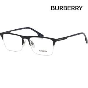 안경테 BE1344 1333 반무테 무광 블랙 명품 메탈테 사각 BRUNEL