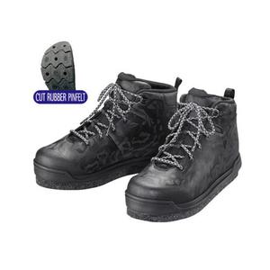 시마노 FS-080T 지오락 컷 러버 핀 펠트 갯바위 펠트화 블랙