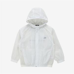 뉴발란스키즈(NB Kids) ESSENTIAL에센셜 플러스 홑겹 바람막이 NK9AF2101UWhite