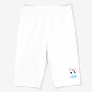 위시캣 여아용 코코냥 면스판 5부 레깅스WH