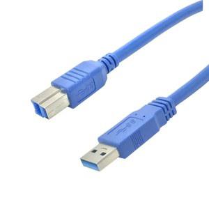 고속 USB 타입 to 데이터 동기화 코드 프린터 케이블 렉스마크 사이버 파워용 6m