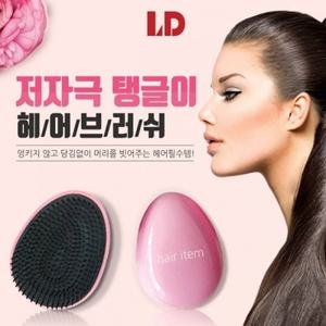 OH 저자극 탱글이 헤어 브러쉬 핑크