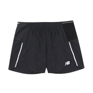 뉴발란스 임팩트런 우븐 4.5부 여성 러닝 반바지 블랙 WS21268-BK