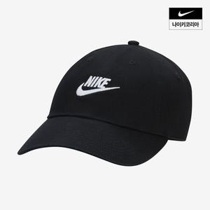 정품 나이키 NIKE 클럽 언스트럭처드 퓨추라 워시 캡 모자 FB5368 011