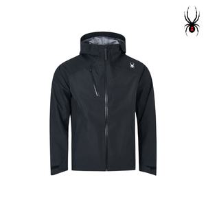 [스파이더]SPYDER 맨즈 3L 하이테크 후드 바람막이 FM1SPJPCNJK202M-BLK