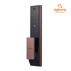 직방 (구삼성) 도어락 SHP-DP951 푸쉬풀 음성안내 지문인식 현관문 번호키