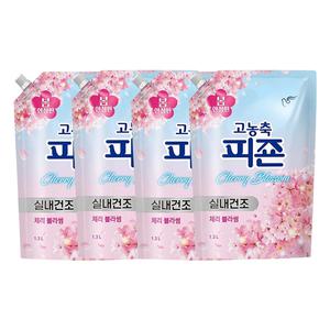 피죤 고농축 피죤 봄 에디션 체리블라썸 1.3L, 4개