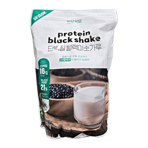.비단식당 단백질 블랙 미숫가루 2kg
