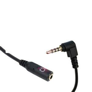 스테레오 이어폰 변환 케이블 젠더 4극 to 3극 AUX S