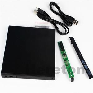 12.7mm USB 2.0 DVD/CD-ROM 케이스, IDE/PATA - 광학 드라이브 노트북용 외부 인클로저