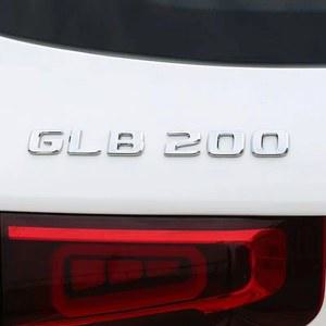 호환 스티커 GLB GLB250 GLB35 엠블럼 데칼 GLB200 GLB180 GLB300 트렁크 X247 클래스 문자 벤츠 자동차 메르세데스 4Matic 로고