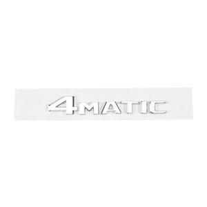 호환 테이프 벤츠용 자동차 스티커 4MATIC 범퍼 실버 접착 트렁크 데칼 메르세데스 교체, 엠블럼 문짝