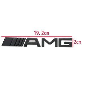 호환 AMG W212 W177 GLA 액세서리 W203 W205 W221 CLA 자동차 메르세데스 ABS ML W220 스티커 엠블럼 트렁크 W124 W204 CLS 벤츠 뒷 GLK