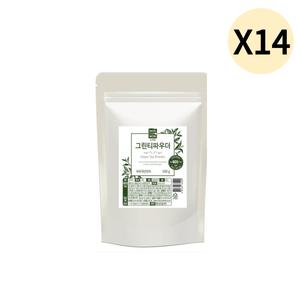 녹차원 그린티파우더 녹차라떼 분말 대용량 500g X 14