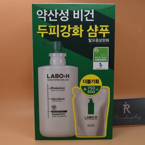 증정 라보에이치 탈모증상완화 두피 강화 샴푸 750mL + 600mL 셀러도메가능