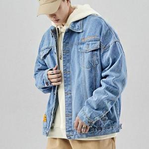 [라일리] Rly 데님 베이직 남자 청자켓 봄 올데이 가을 아우터 캐주