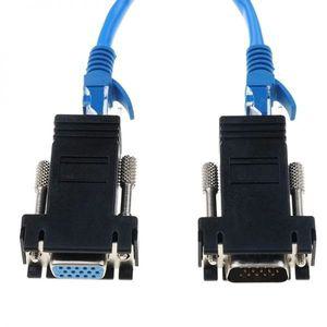 모니터연결케이블 연결선 네트워크 이더넷 케이블 어댑터 VGA 암 to RJ45 커넥터 카드 RGB HDB LAN CAT5 CA