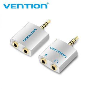 모니터연결케이블 연결선 Vention 헤드폰 PC 휴대폰 스마트폰용 이어폰 오디오 Splitter 커넥터 어댑터 마