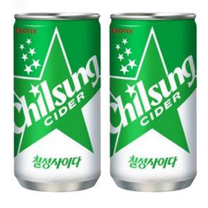 롯데 칠성사이다 탄산음료 190ml x 30캔 업소용