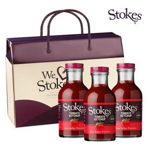 Stokes 영국 프리미엄 케찹 스톡스 리얼 토마토 케찹  300g x3개입) 선물세트 1개