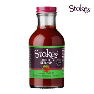 Stokes 영국 프리미엄 케찹 스톡스 칠리 토마토 케찹 300g 1개