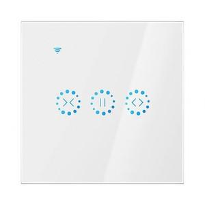 투야 스마트봇스마트 홈 WiFi 전기 터치 블라인드 커튼 스위치 라이프 APP 음성 제어 식 리미트 모터 용 Al