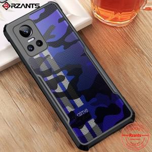 OPPO Realme GT Neo 3 케이스 하드 [Camouflage Beetle] 하이브리드 충격 방지 슬림 크리스탈 클리어 커버