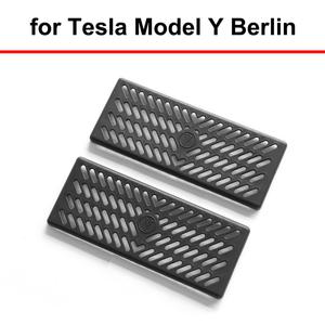 자동차 그릴망 튜닝 Tesla Model Y 2024 Berlin 언더 시트 리어 에어 벤트 보호 커버 안티 블록 뒷좌석 아
