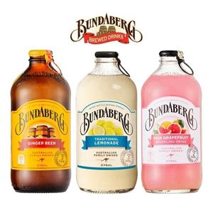 분다버그 375ml 진저비어 + 핑크자몽 + 레몬에이드 (각4병/총12병)