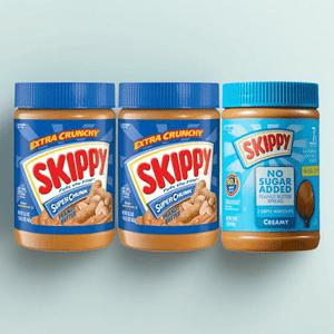 스키피 땅콩버터 청크 462g 2개 + 노슈거크리미 454g