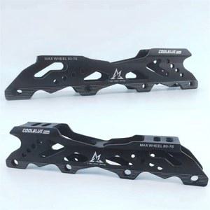 인라인바퀴 4X80MM 롤러 스케이트 무소음 스니커즈와 85A 44 레드 슬라이드 레이싱