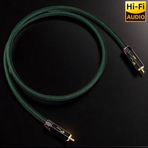 디지털 동축 케이블 RCA 수 비디오 오디오 DAC TV SPDIF 골드 스피커 서브우퍼 HIFI BELDEN 1694A 75