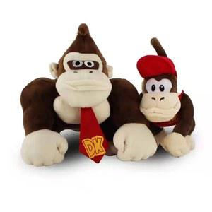 2피스 동키 동물 고릴라 크리스마스 박제 귀여운 플러시 인형 원숭이