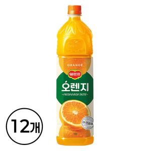 델몬트 오렌지 100 1.5L x12개