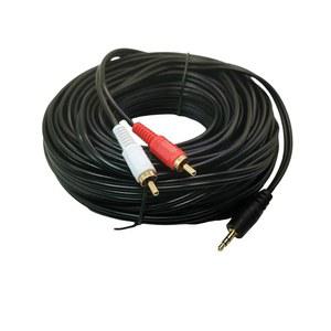 영상선 3.5mm RCA 케이블 TRS 수 2RCA 스테레오 Y 스플리터 코드 스마트폰 MP3 태블릿 리시버 자동차 스피커