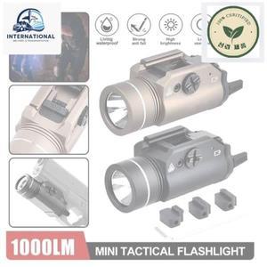 서바이벌 건 TR-1 HL 800루멘 전술 Flshlight 무기 라이트 레일 위치 키 포함 20mm Airsoft 사냥