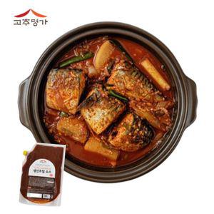 고추명가 생선조림소스 2kg 고등어 갈치 코다리찜 양념장 생선조림 생선조림양념 고등어조림