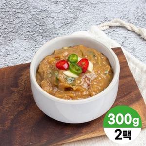 전라도 밥도둑푸드 맛집 비빔 땡초 맛된장 쌈장 된장 비빔장 300g x 2개