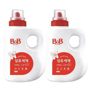비앤비 유아 섬유세제 1500ml 용기형 2입