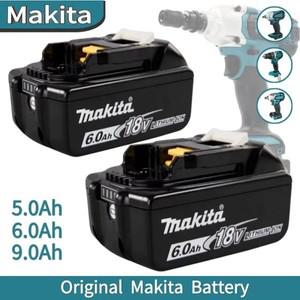 Makita 18V 배터리 BL1830B 교체용 리튬 100% 정품 6Ah/5Ah/3Ah